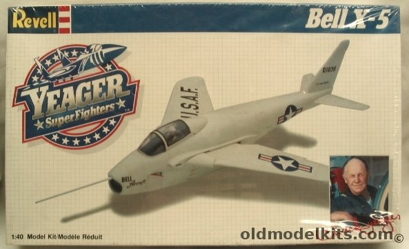 Revell 1/40 Bell X-5 Yeager, 4566 plastic model kit